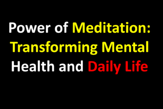 Power of Meditation: Transforming Mental Health and Daily Life