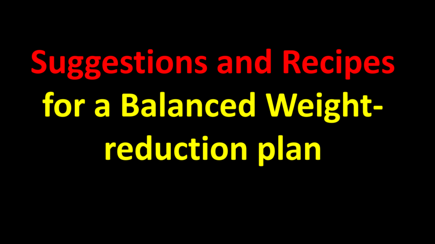 Suggestions and Recipes for a Balanced Weight-reduction plan