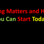 Living Matters and How You Can Start Today